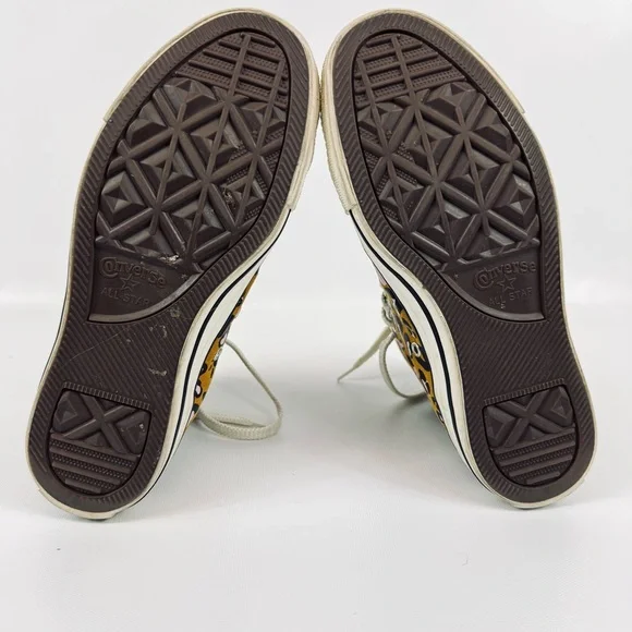 Converse Chuck Taylor All-Star Mystic World high-top animal print tan pink sz 7 - Picture 12 of 17